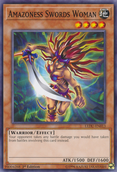 Amazoness Swords Woman [LEDU-EN013] Common | Play N Trade Winnipeg