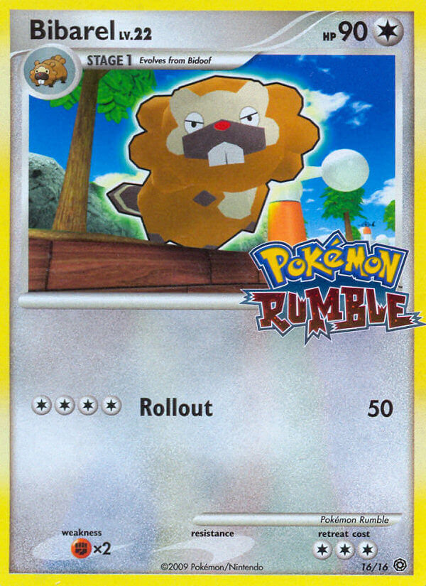 Bibarel (16/16) [Pokémon Rumble] | Play N Trade Winnipeg