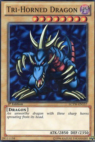 Tri-Horned Dragon [LCYW-EN157] Super Rare | Play N Trade Winnipeg