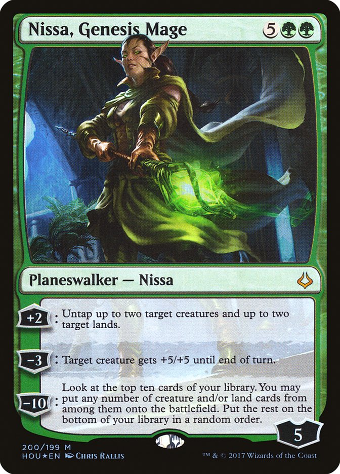 Nissa, Genesis Mage [Hour of Devastation] | Play N Trade Winnipeg