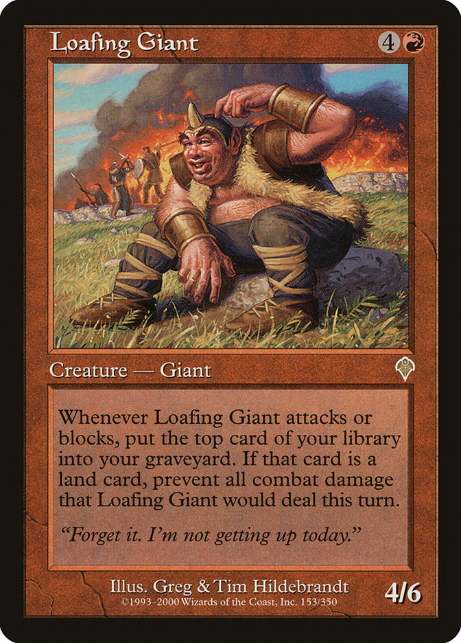 Loafing Giant [Invasion] | Play N Trade Winnipeg