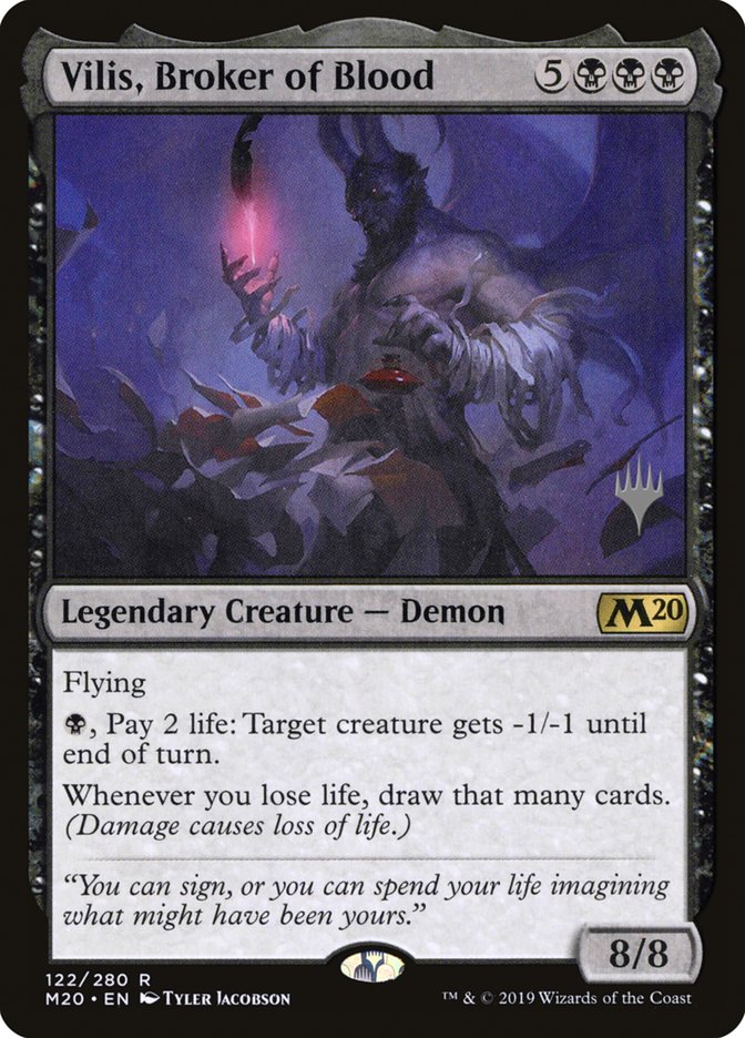 Vilis, Broker of Blood (Promo Pack) [Core Set 2020 Promos] | Play N Trade Winnipeg