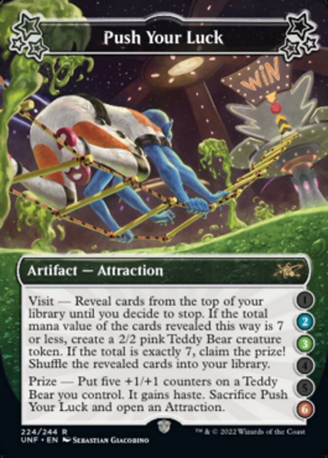 Push Your Luck (2-3-6) [Unfinity] | Play N Trade Winnipeg