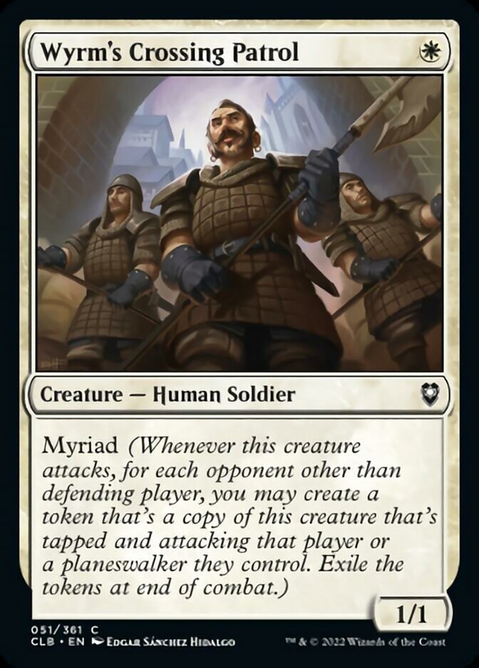 Wyrm's Crossing Patrol [Commander Legends: Battle for Baldur's Gate] | Play N Trade Winnipeg