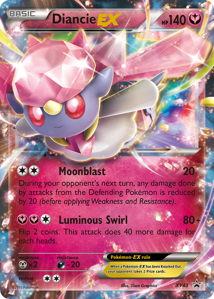 Diancie EX (XY43) [XY: Black Star Promos] | Play N Trade Winnipeg