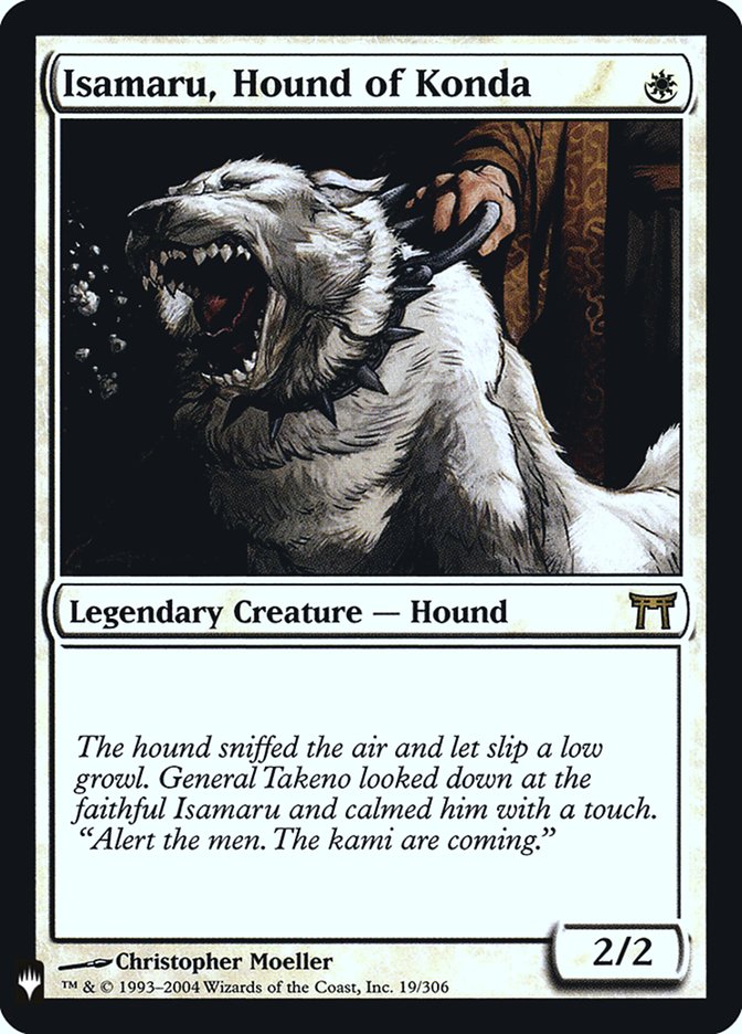 Isamaru, Hound of Konda [Mystery Booster] | Play N Trade Winnipeg