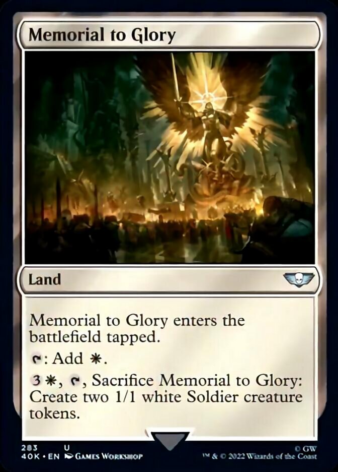 Memorial to Glory [Universes Beyond: Warhammer 40,000] | Play N Trade Winnipeg