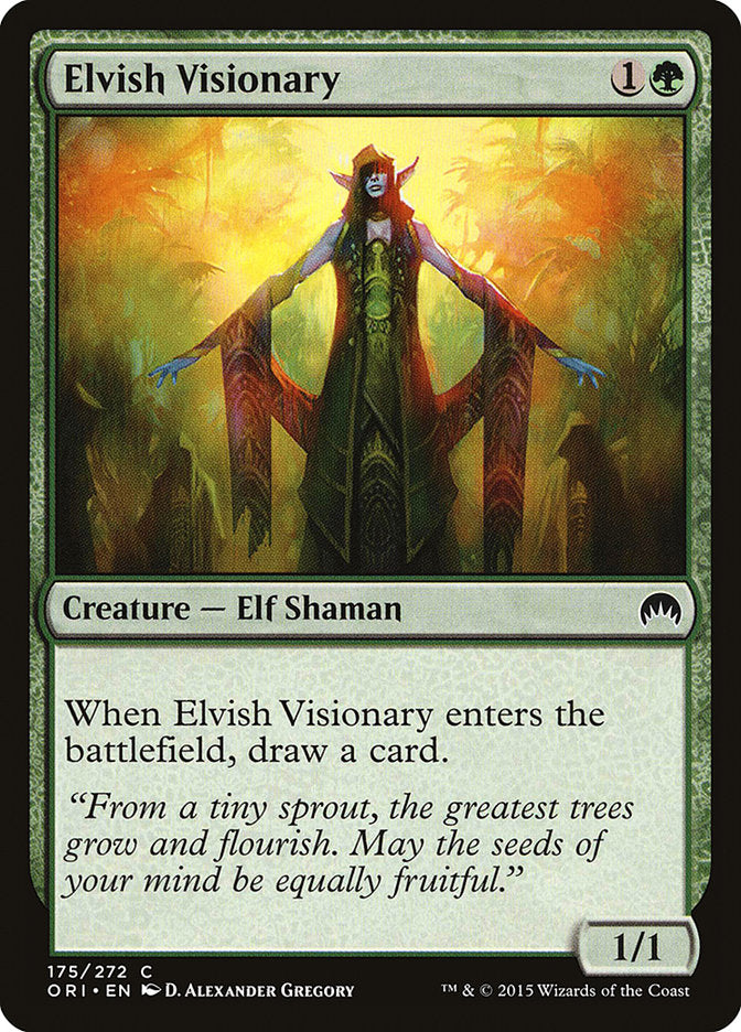 Elvish Visionary [Magic Origins] | Play N Trade Winnipeg