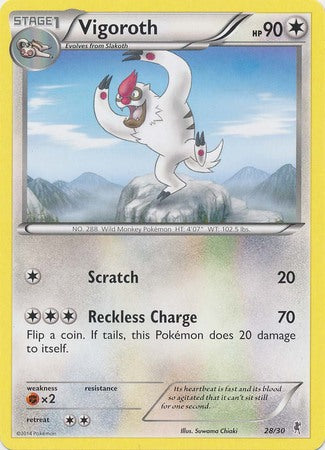 Vigoroth (28/30) [XY: Trainer Kit 1 - Bisharp] | Play N Trade Winnipeg