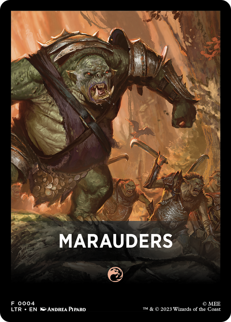 Marauders Theme Card [The Lord of the Rings: Tales of Middle-Earth Tokens] | Play N Trade Winnipeg