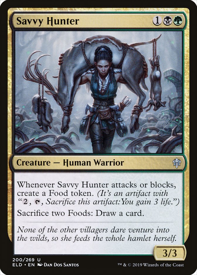 Savvy Hunter [Throne of Eldraine] | Play N Trade Winnipeg
