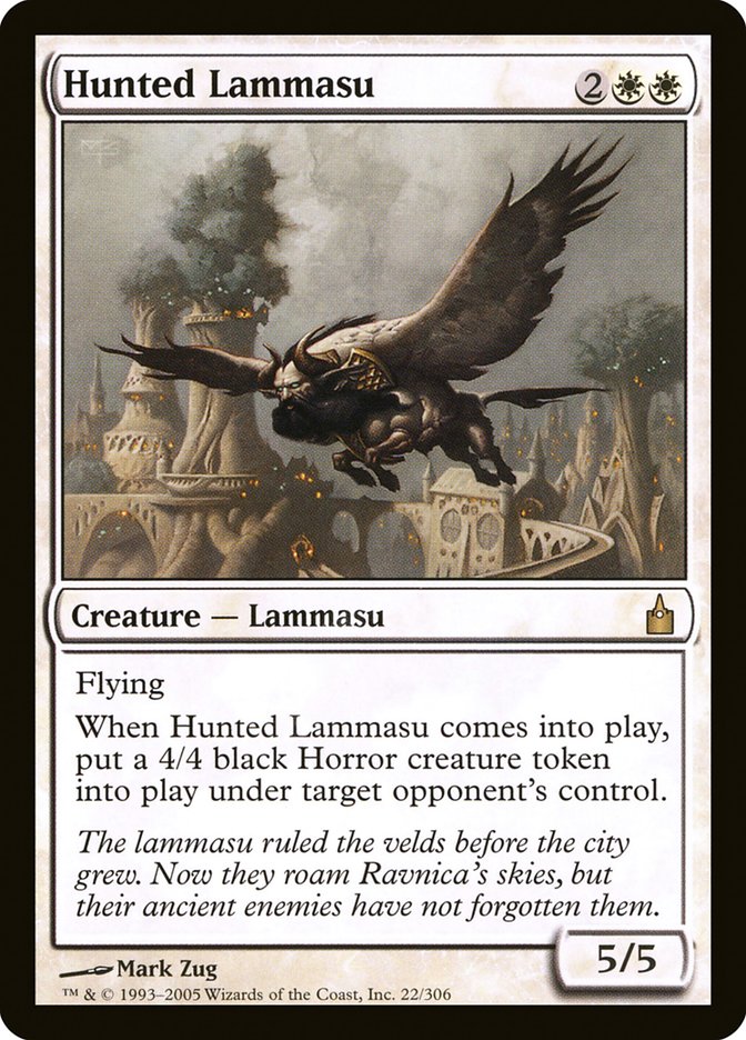 Hunted Lammasu [Ravnica: City of Guilds] | Play N Trade Winnipeg