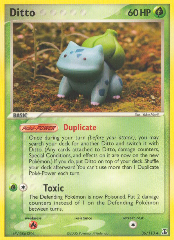 Ditto (36/113) [EX: Delta Species] | Play N Trade Winnipeg