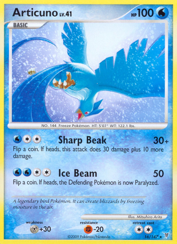 Articuno (16/147) [Platinum: Supreme Victors] | Play N Trade Winnipeg