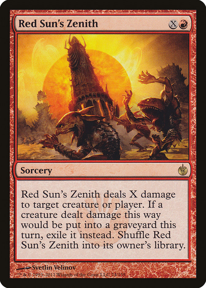 Red Sun's Zenith [Mirrodin Besieged] | Play N Trade Winnipeg