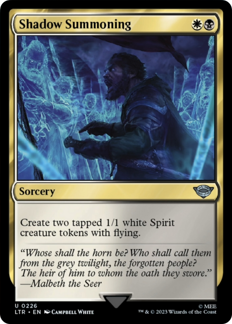 Shadow Summoning [The Lord of the Rings: Tales of Middle-Earth] | Play N Trade Winnipeg