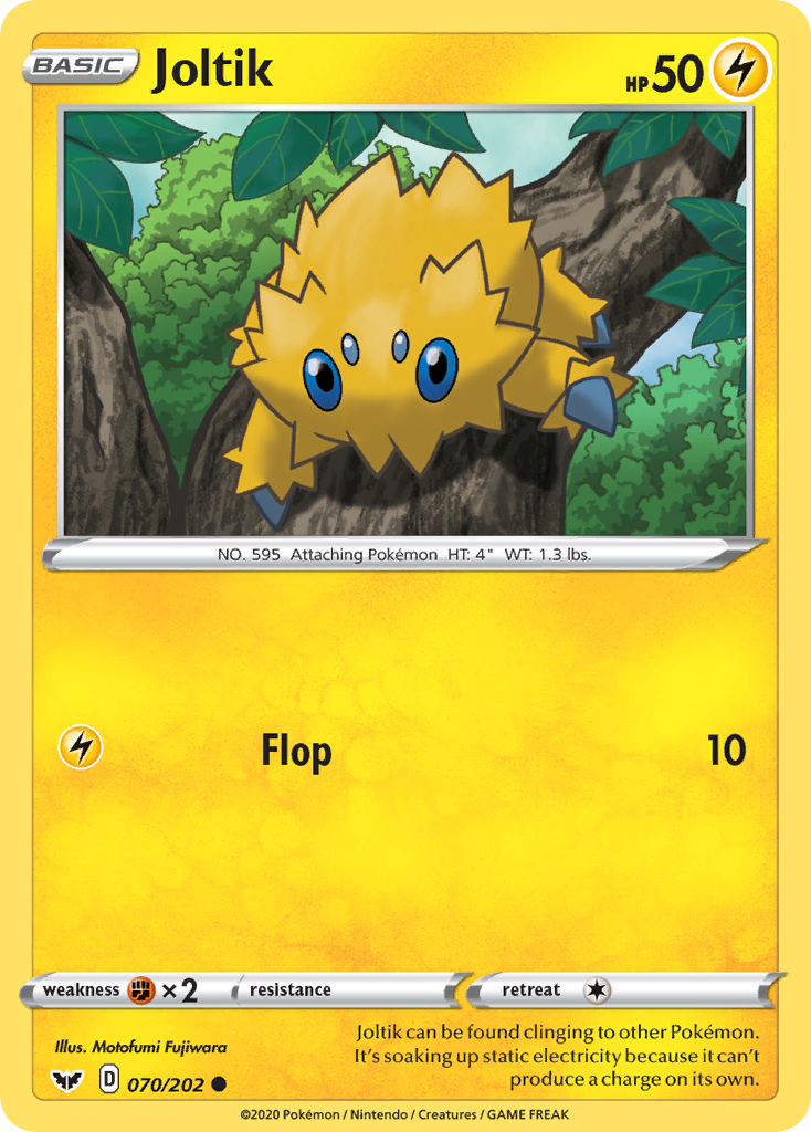 Joltik (070/202) [Sword & Shield: Base Set] | Play N Trade Winnipeg