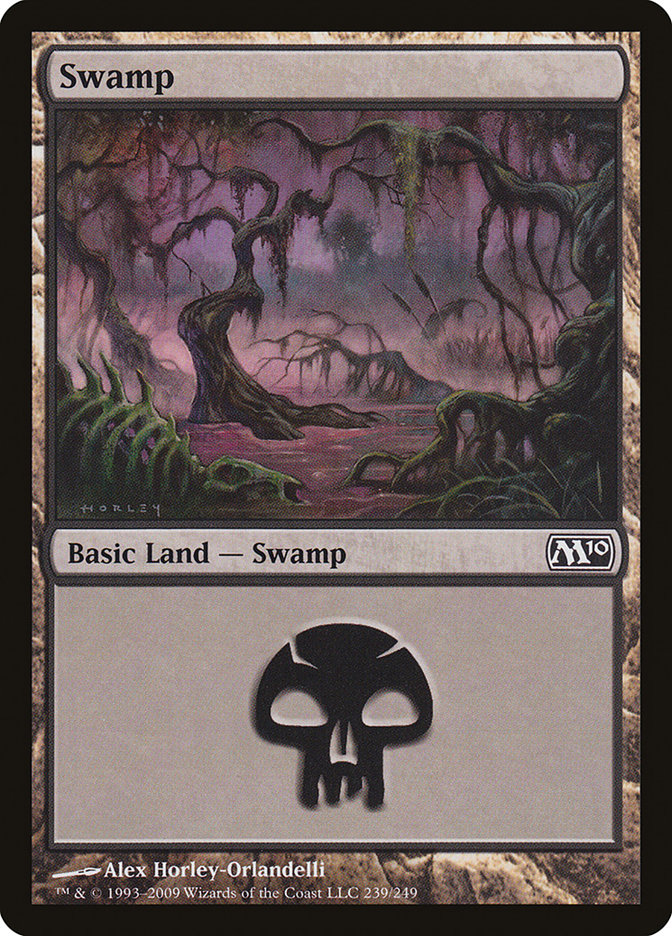 Swamp (239) [Magic 2010] | Play N Trade Winnipeg