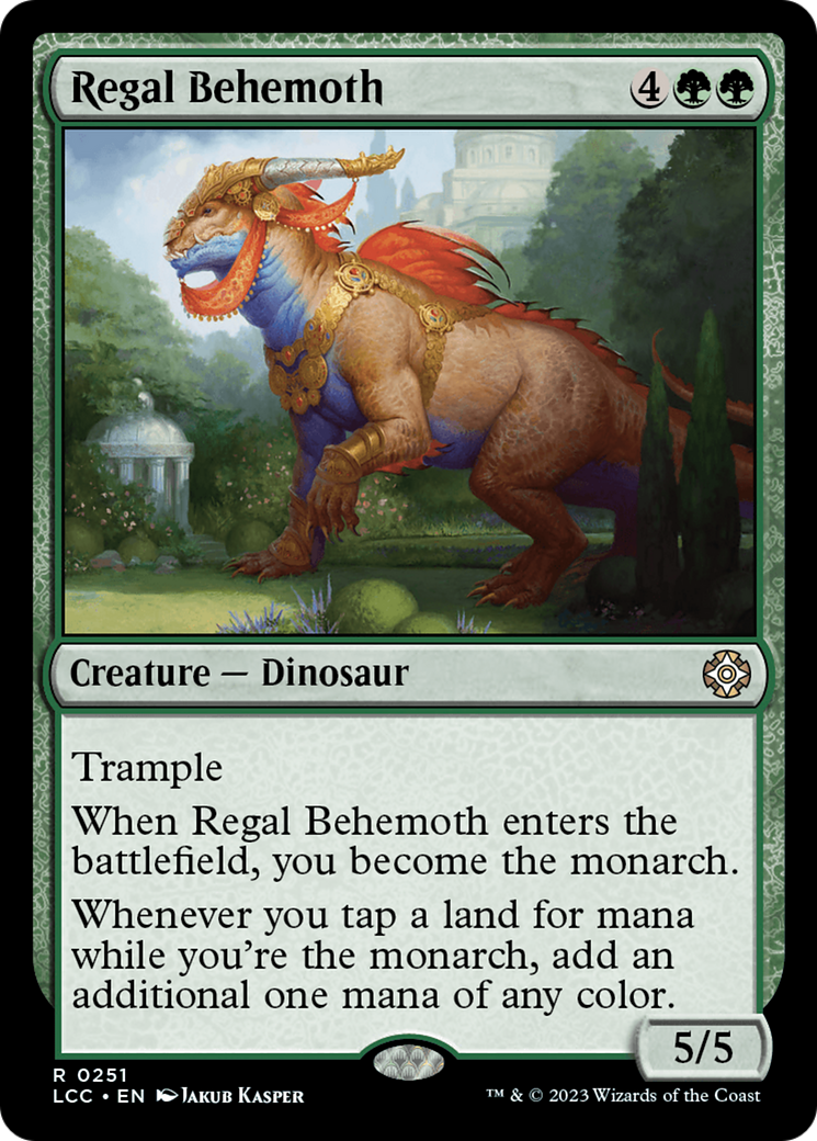 Regal Behemoth [The Lost Caverns of Ixalan Commander] | Play N Trade Winnipeg