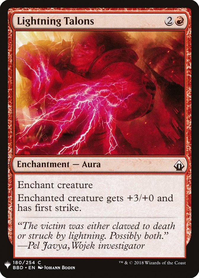 Lightning Talons [Mystery Booster] | Play N Trade Winnipeg