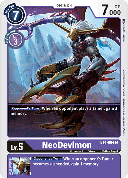 NeoDevimon [BT4-084] [Great Legend] | Play N Trade Winnipeg