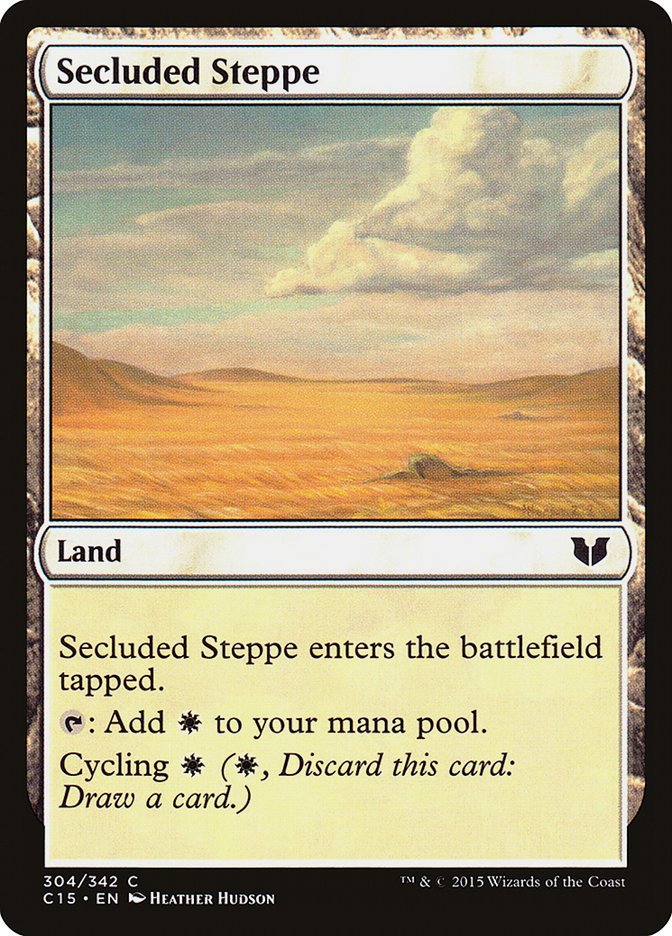 Secluded Steppe [Commander 2015] | Play N Trade Winnipeg