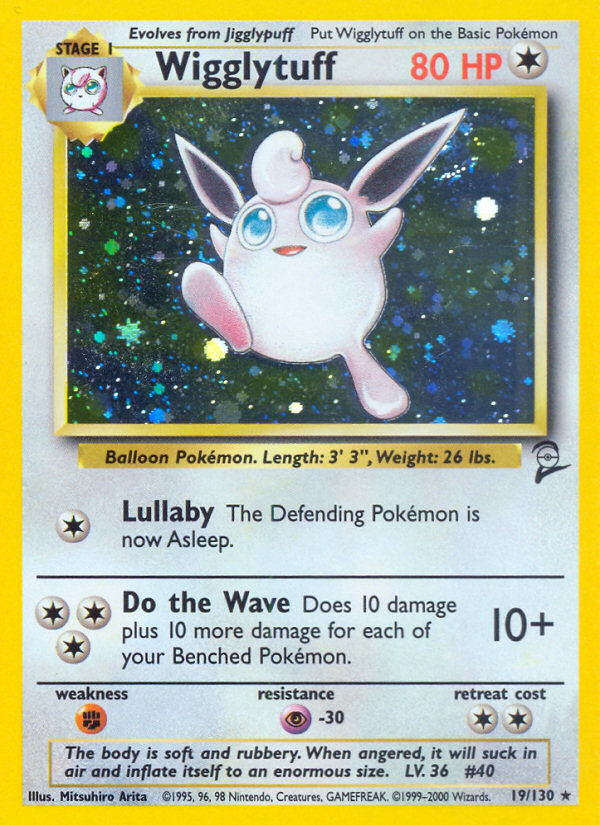 Wigglytuff (19/130) [Base Set 2] | Play N Trade Winnipeg