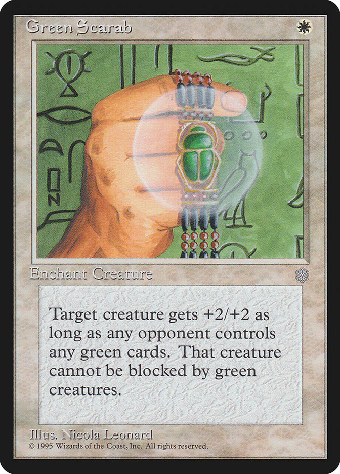 Green Scarab [Ice Age] | Play N Trade Winnipeg