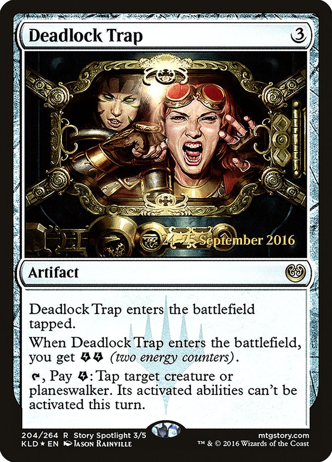 Deadlock Trap  [Kaladesh Prerelease Promos] | Play N Trade Winnipeg