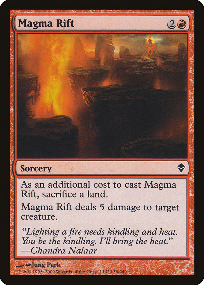 Magma Rift [Zendikar] | Play N Trade Winnipeg