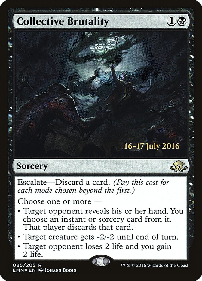 Collective Brutality  [Eldritch Moon Prerelease Promos] | Play N Trade Winnipeg