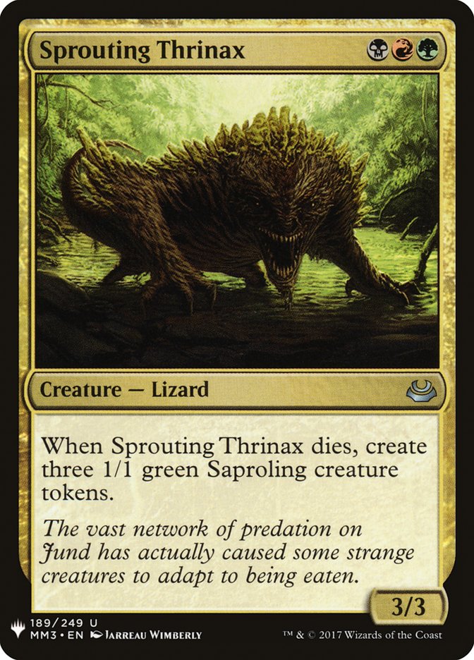 Sprouting Thrinax [Mystery Booster] | Play N Trade Winnipeg