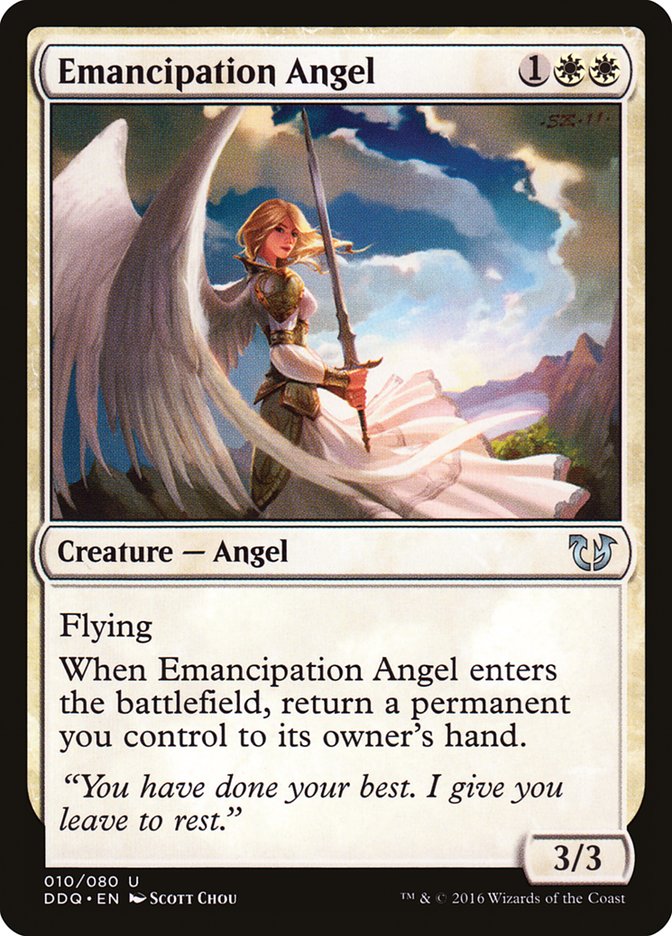 Emancipation Angel [Duel Decks: Blessed vs. Cursed] | Play N Trade Winnipeg
