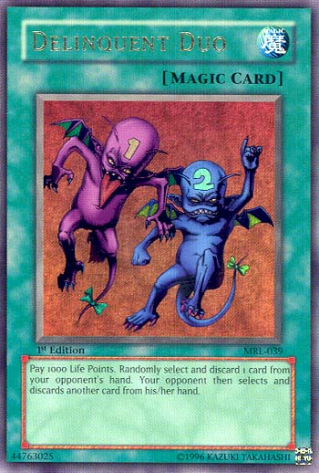 Delinquent Duo [MRL-039] Ultra Rare | Play N Trade Winnipeg