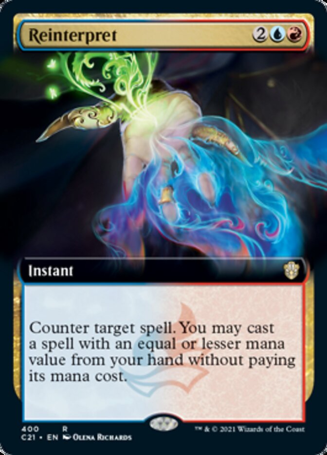 Reinterpret (Extended) [Commander 2021] | Play N Trade Winnipeg