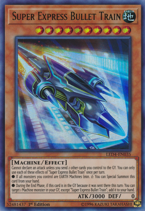 Super Express Bullet Train [LED4-EN035] Ultra Rare | Play N Trade Winnipeg