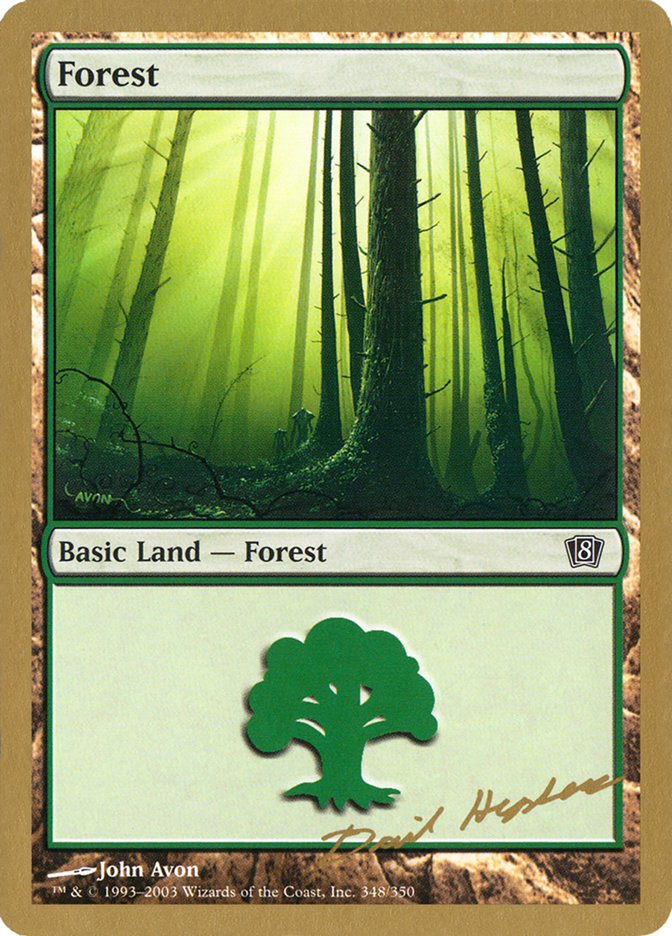 Forest (dh348) (Dave Humpherys) [World Championship Decks 2003] | Play N Trade Winnipeg