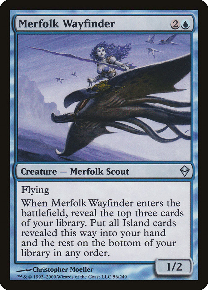 Merfolk Wayfinder [Zendikar] | Play N Trade Winnipeg