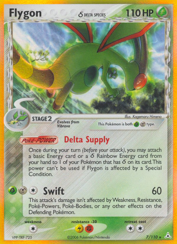 Flygon (7/110) (Delta Species) [EX: Holon Phantoms] | Play N Trade Winnipeg