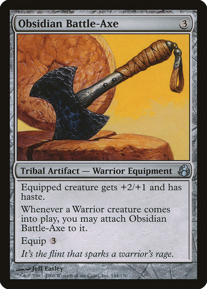 Obsidian Battle-Axe [Morningtide] | Play N Trade Winnipeg