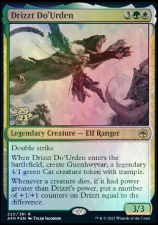 Drizzt Do'Urden [Dungeons & Dragons: Adventures in the Forgotten Realms Prerelease Promos] | Play N Trade Winnipeg