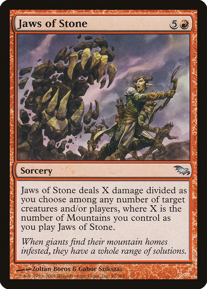 Jaws of Stone [Shadowmoor] | Play N Trade Winnipeg