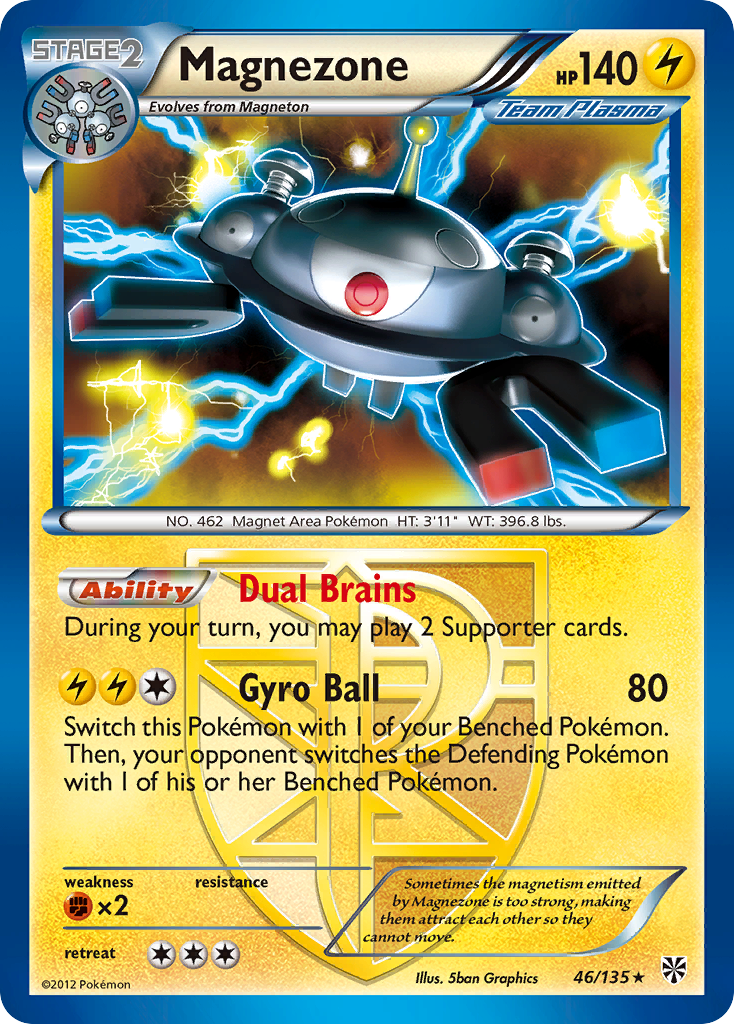 Magnezone (46/135) [Black & White: Plasma Storm] | Play N Trade Winnipeg