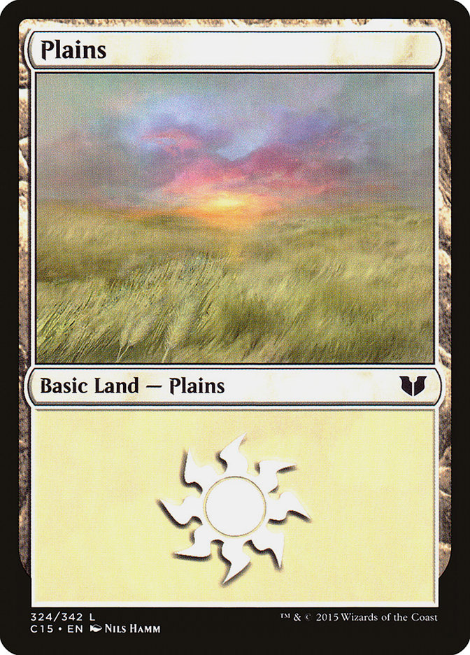 Plains (324) [Commander 2015] | Play N Trade Winnipeg