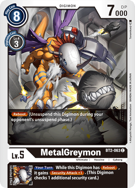 MetalGreymon [BT2-063] [Release Special Booster Ver.1.0] | Play N Trade Winnipeg