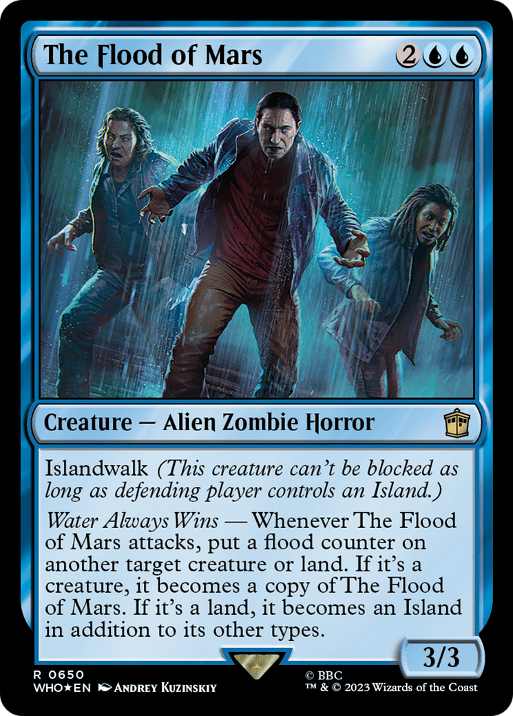 The Flood of Mars (Surge Foil) [Doctor Who] | Play N Trade Winnipeg