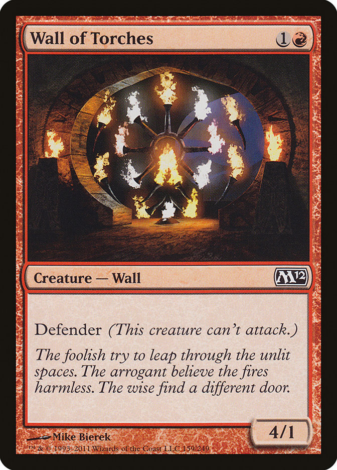 Wall of Torches [Magic 2012] | Play N Trade Winnipeg