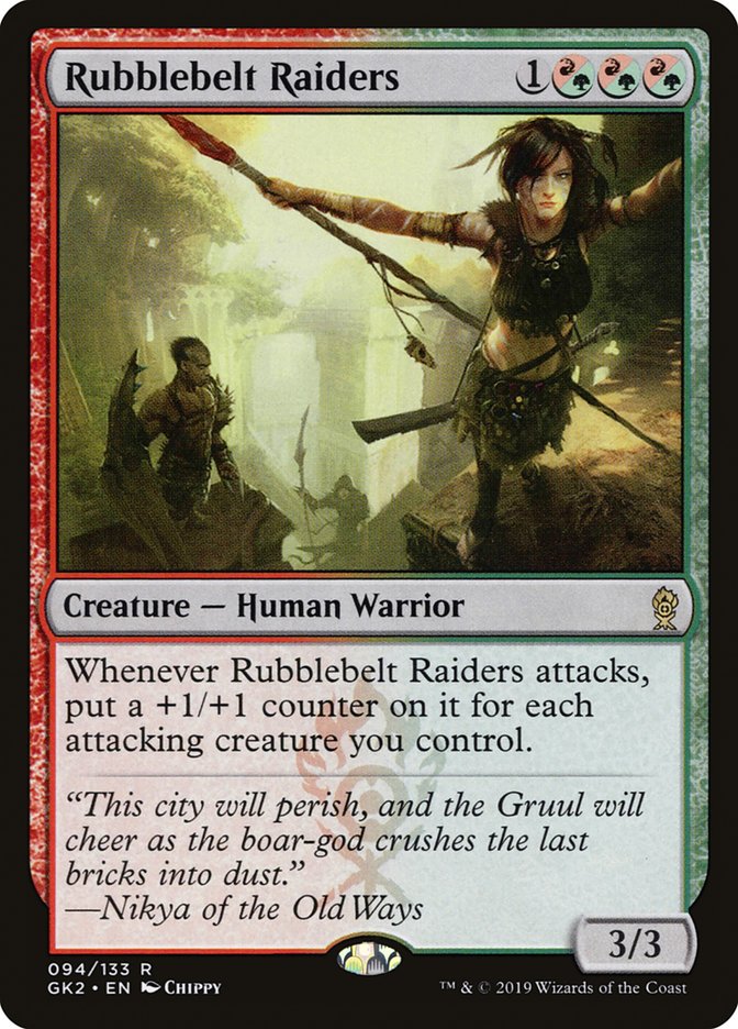Rubblebelt Raiders [Ravnica Allegiance Guild Kit] | Play N Trade Winnipeg