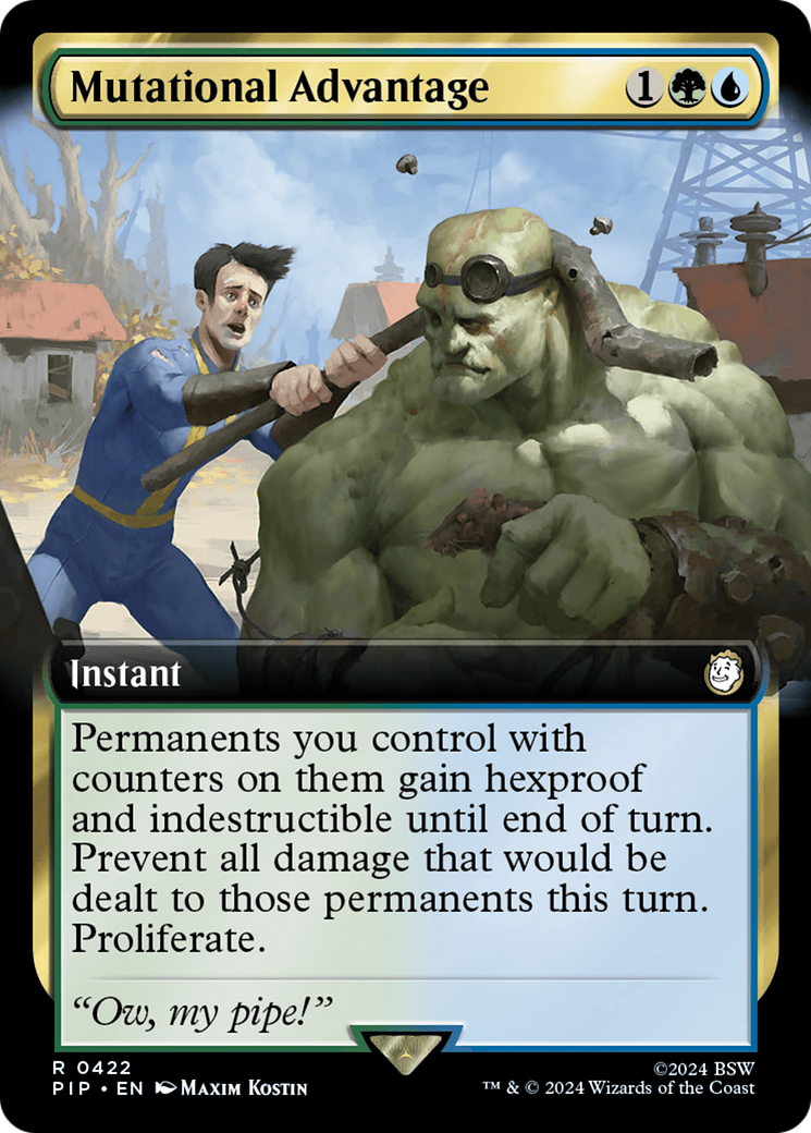 Mutational Advantage (Extended Art) [Fallout] | Play N Trade Winnipeg