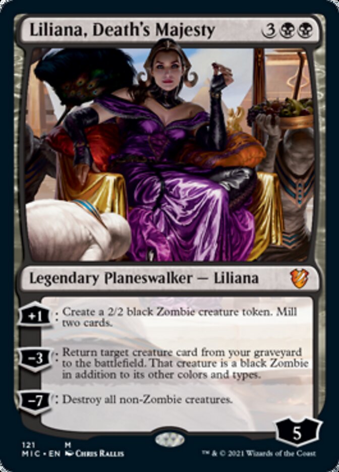 Liliana, Death's Majesty [Innistrad: Midnight Hunt Commander] | Play N Trade Winnipeg